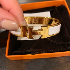 AUTHENTIC Clic H bracelet PM